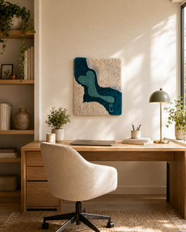 Tableau Tufting Petit Format « Mini dunes » – Mari Jinkings